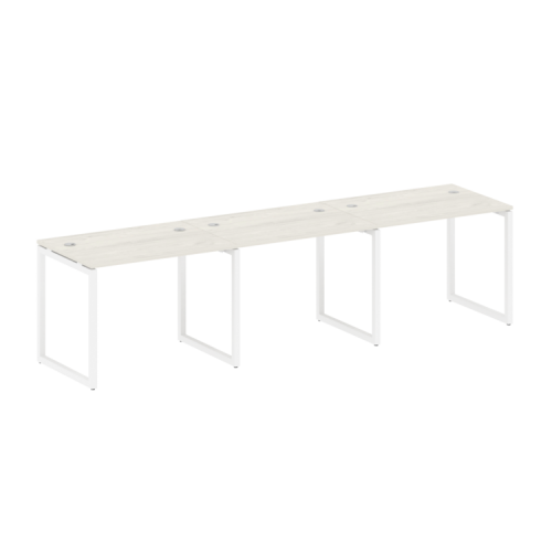 Бенч-система на 3 места на О-обр. м/к Metal System Quattro 40БО.СМ-3.1  фото 4