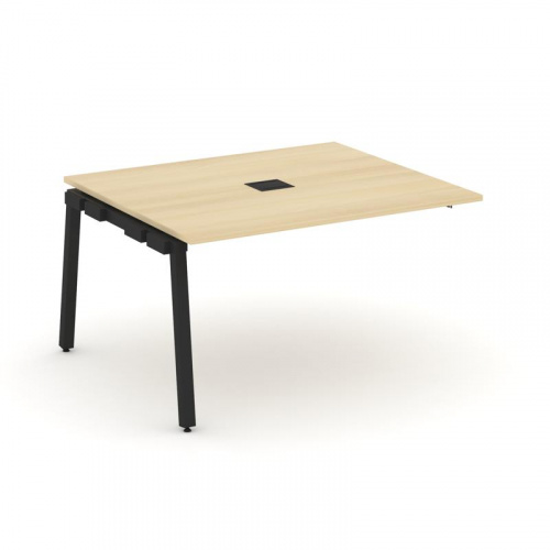 Style Project Проходной наб. элем. перег. стола SN-5A.NSPRG-032 Вяз Благородный/Металл Белый 1180*11 фото 8