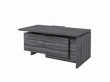 Стол с опорной тумбой FB-117R.DD Древесина Графит