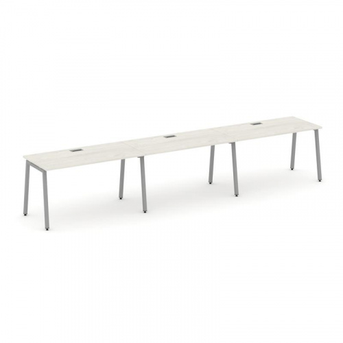 Style Project Рабочая станция 1 сторон. SN-4A.ORS-042 Белый/Металл Антрацит 3540*700*750 фото 7