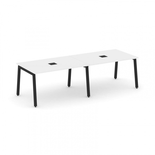 Style Project Стол переговорный SN-5A.SPRG-011 Акация Лорка/Металл Антрацит 1960*980*750 фото 7