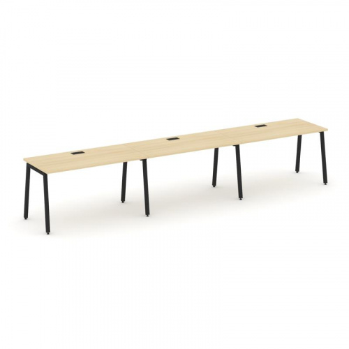 Style Project Рабочая станция 1 сторон. SN-4A.ORS-042 Белый/Металл Антрацит 3540*700*750 фото 9