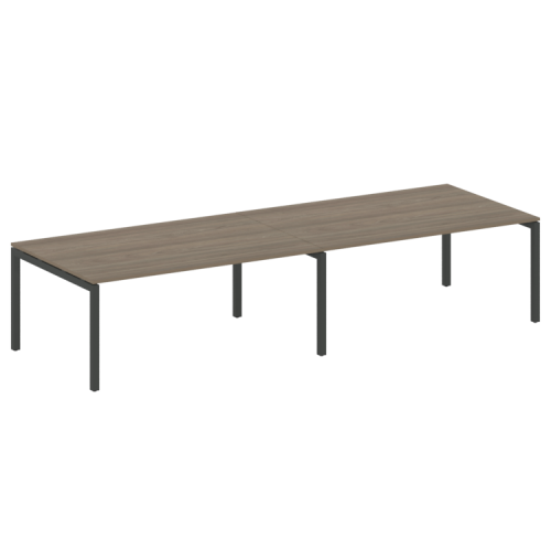 Переговорный стол на П-обр. м/к Metal System Quattro 50БП.ПРГ-2.5 фото 3