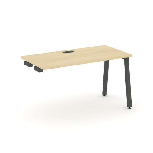 Style Project Стол-приставка к опор. элем. SN-5A.OPRS-024 Дуб Наварра/Металл Белый 1580*800*750 фото 21