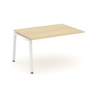 Style Project Проходной наб. элем. перег. стола SN-6A.NSPRG-002.3 Акация Лорка/Металл Белый 1180*980