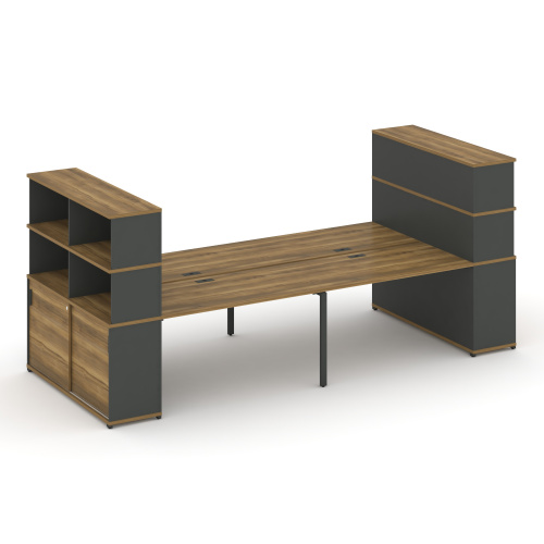Бенч-система с опорными шкафами-купе Concept CN.DRS-287