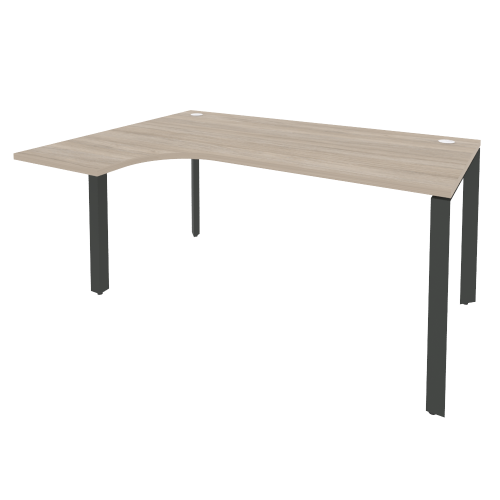 Стол эргономичный на П-обр. м/к Onix O.MP-SA-4 (L) фото 7