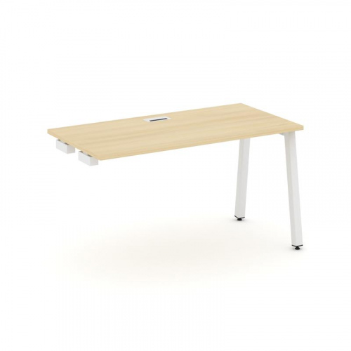 Style Project Стол-приставка к опор. элем. SN-5A.OPRS-024 Дуб Наварра/Металл Белый 1580*800*750 фото 25