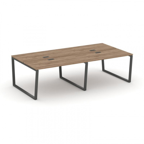 Style Project Рабочая станция 2-х сторон. SN-6T2.DRS-031 Акация Лорка/Металл Антрацит/Заглушка Пласт фото 23