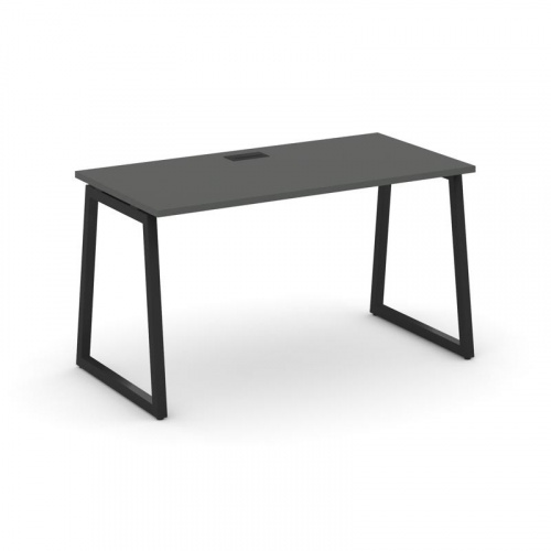 Style Project Стол письменный SN-4T1.SP-002 Акация Лорка/Металл Антрацит/Заглушка Пластик Черный 118 фото 7