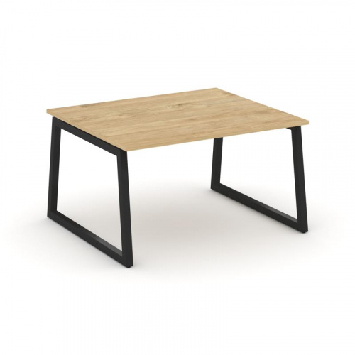 Style Project Стол переговорный SN-5T1.SPRG-032.3 Акация Лорка/Металл Антрацит 1180*1180*750 фото 3