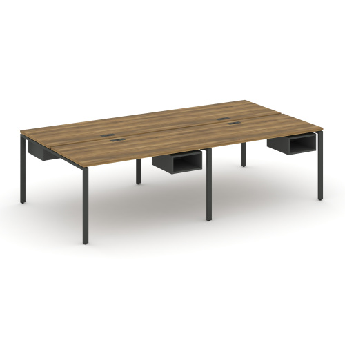 Бенч-система на 4 места с подвесными тумбами Concept CN.DRS-121