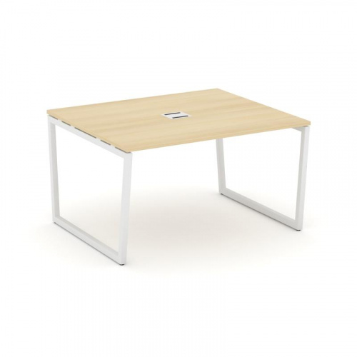 Style Project Стол переговорный SN-4T2.SPRG-033 Акация Лорка/Металл Антрацит/Заглушка Металл Антраци фото 21