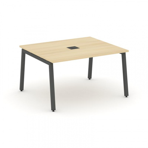 Style Project Стол переговорный SN-5A.SPRG-032 Акация Лорка/Металл Белый 1180*1180*750 фото 25