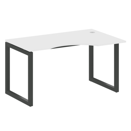 Стол криволинейный правый на О-обр. м/к Metal System Quattro 50БО.СА-2 (R) фото 7