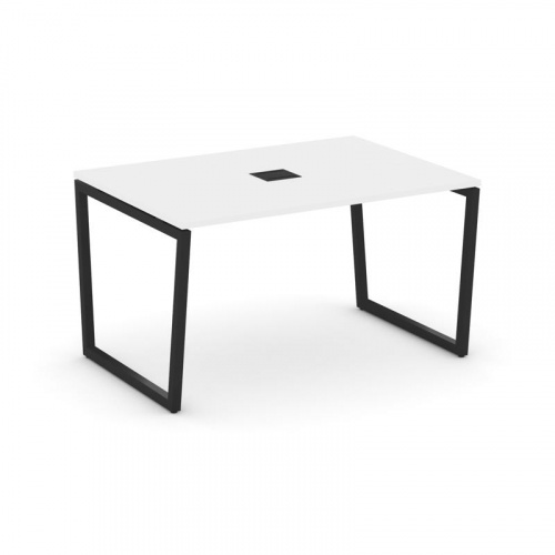 Style Project Стол переговорный SN-4T2.SPRG-002 Акация Лорка/Металл Антрацит/Заглушка Металл Антраци фото 4