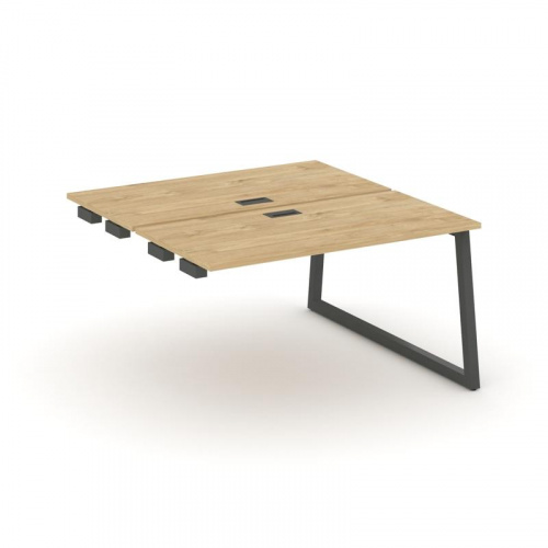 Style Project Стол-приставка к опор. элем. SN-5T1.DPRS-021 Акация Лорка/Металл Антрацит/Заглушка Пла фото 22