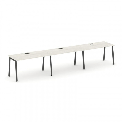 Style Project Рабочая станция 1 сторон. SN-4A.ORS-042 Белый/Металл Антрацит 3540*700*750 фото 24