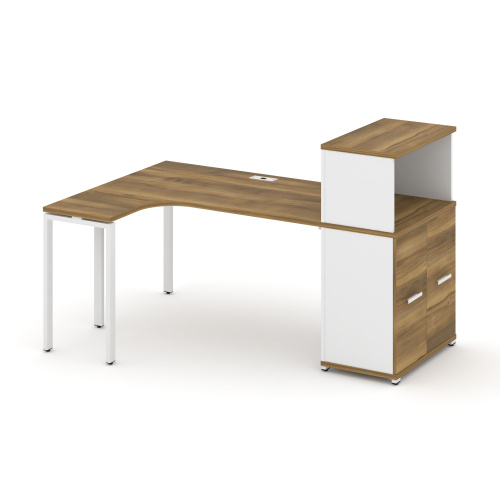 Стол эргономичный с опорным распашным шкафом Concept CN.SA-213(L) Стол эргономичный с опорным распашным шкафом Concept CN.SA-213(L)