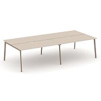 Бенч-система на 4 места Estetica ES.D.RS-4.4-VP