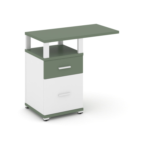 Тумба приставная с 1 ящиком Concept CN.TUS-004 W фото 5