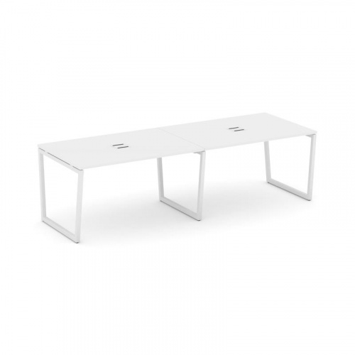 Style Project Стол переговорный SN-4T2.SPRG-012 Акация Лорка/Металл Антрацит/Заглушка Металл Антраци фото 16