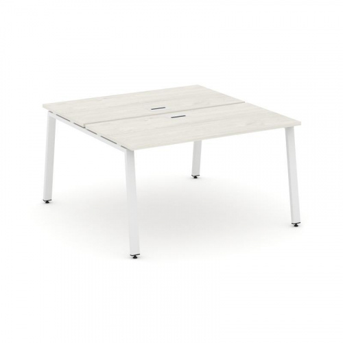 Style Project Рабочая станция 2-х сторон. SN-6A.DRS-001 Акация Лорка/Металл Белый 980*1232*750 фото 18
