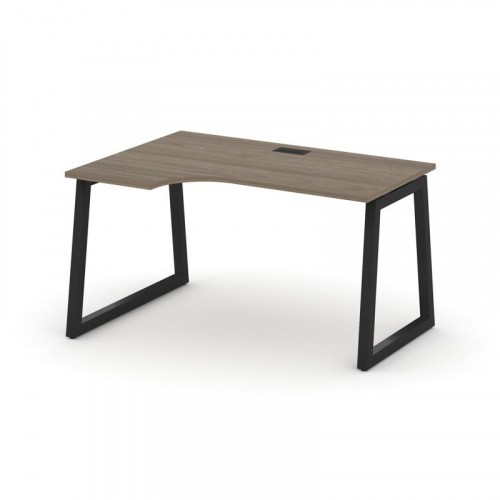 Style Project Стол рабочий эргоном. SN-5T1.SPA-012(L) Акация Лорка/Металл Антрацит/Заглушка Пластик фото 5 Style Project Стол рабочий эргоном. SN-5T1.SPA-012(L) Акация Лорка/Металл Антрацит/Заглушка Пластик фото 5