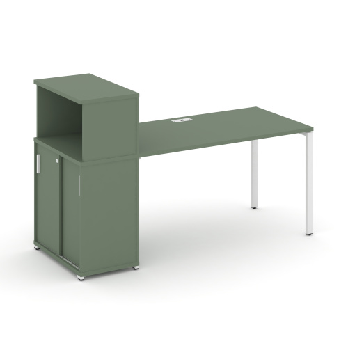 Стол офисный с опорным шкафом-купе Concept CN.SP-240