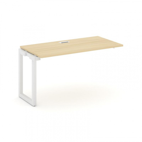 Style Project Проходной наб. элем. SN-5O.ONRS-013 Дуб Наварра/Металл Белый 1380*700*750 фото 2