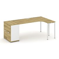 Стол эргономичный с опорным распашным шкафом Concept CN.SA-210(R)