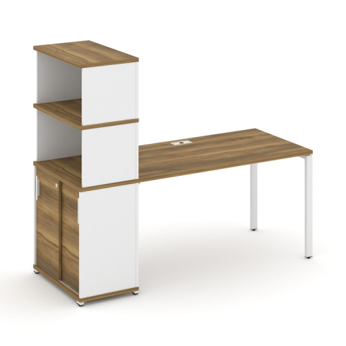 Стол офисный с опорным шкафом-купе Concept CN.SP-243