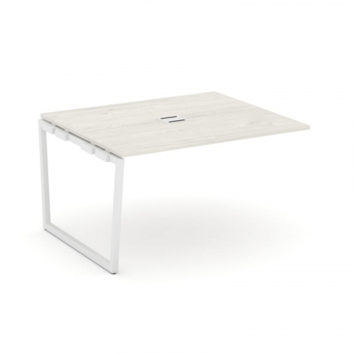 Style Project Проходной наб. элем. перег. стола SN-4T2.NSPRG-032 Акация Лорка/Металл Антрацит/Заглуш фото 12