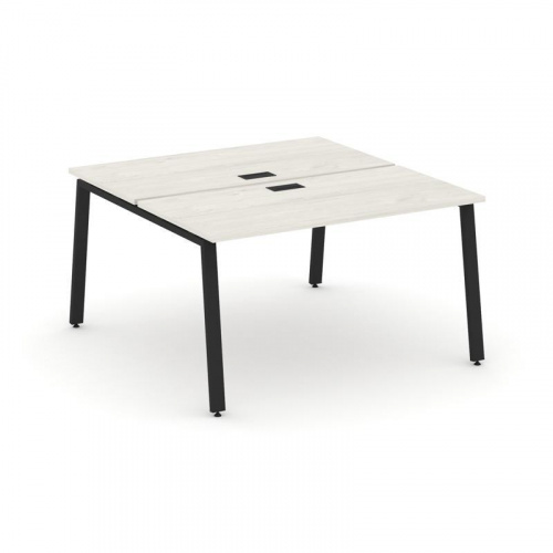 Style Project Рабочая станция 2-х сторон. SN-6A.DRS-001 Акация Лорка/Металл Белый 980*1232*750 фото 6