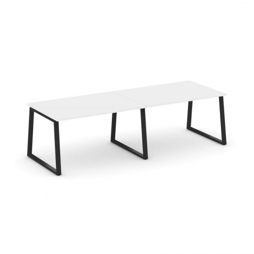 Style Project Стол переговорный SN-6T1.SPRG-013.3 Акация Лорка/Металл Антрацит 2760*980*750 фото 9