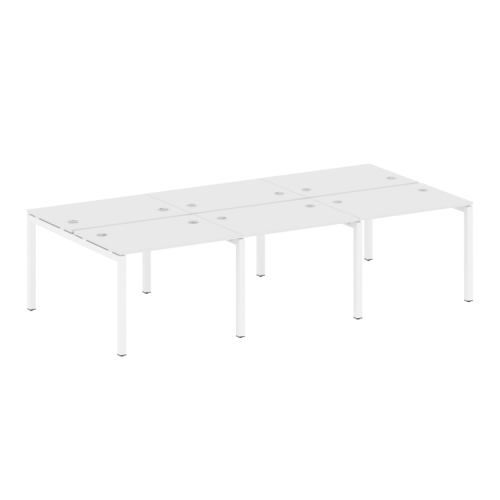 Бенч-система на 6 рабочих мест на П-обр. м/к Metal System Quattro 50БП.СМ-6.1 фото 13