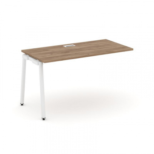 Style Project Проходной наб. элем. SN-4A.ONRS-002 Дуб Наварра/Металл Белый 1180*600*750