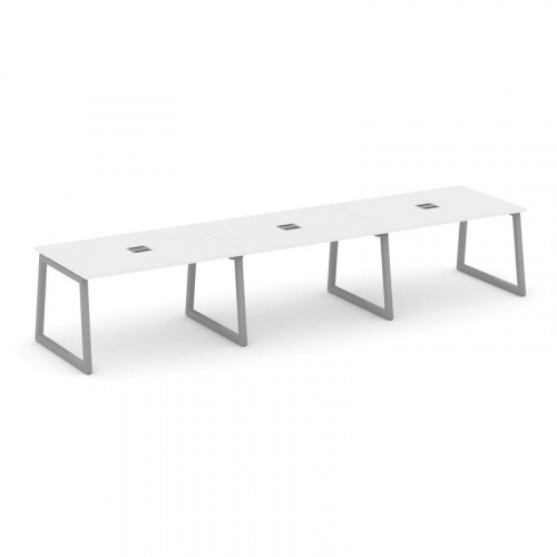 Style Project Стол переговорный SN-5T1.SPRG-021 Акация Лорка/Металл Антрацит/Заглушка Металл Антраци фото 17