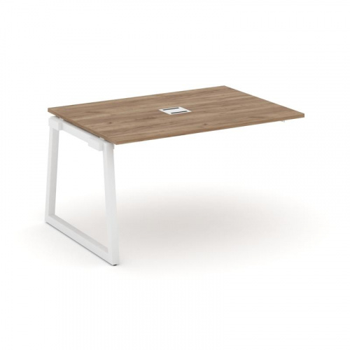 Style Project Проходной наб. элем. перег. стола SN-5T1.NSPRG-004 Акация Лорка/Металл Антрацит/Заглуш фото 11