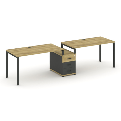 Бенч-система на 2 места с 1 опорной тумбой Concept CN.ORS-303 фото 6