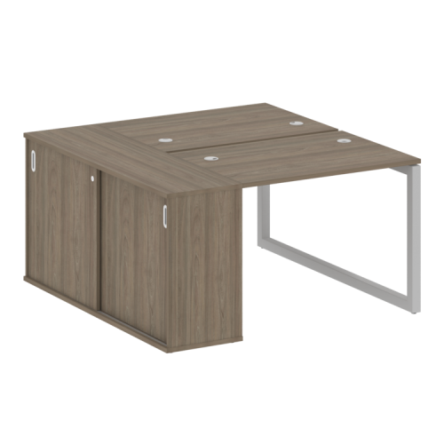 Бенч-система с шкафом-купе на О-обр. м/к Metal System Quattro 50БО.РС-СШК-1.1 фото 2