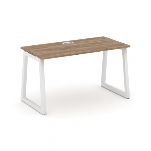 Style Project Стол письменный SN-5T1.SP-021 Акация Лорка/Металл Антрацит/Заглушка Пластик Черный 980 фото 11