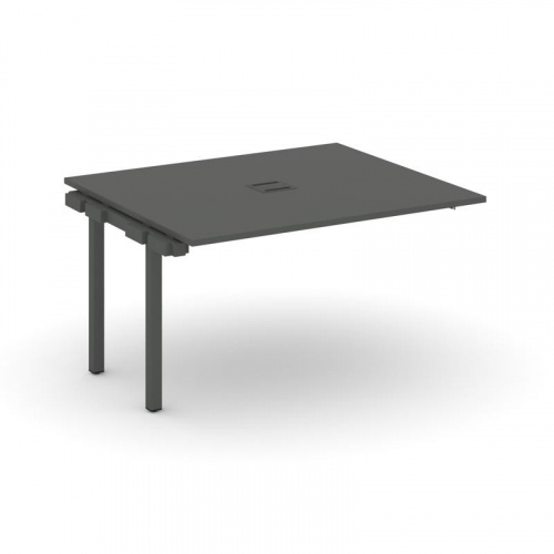 Style Project Проходной наб. элем. перег. стола SN-5P.NSPRG-032 Дуб Наварра/Металл Белый 1180*1180*7 фото 22