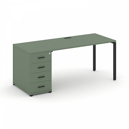 Стол офисный с опорной тумбой Concept CN.SP-402