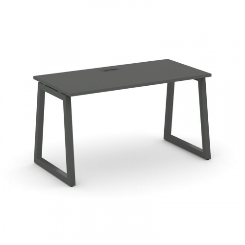 Style Project Стол письменный SN-5T1.SP-021 Акация Лорка/Металл Антрацит/Заглушка Пластик Черный 980 фото 27