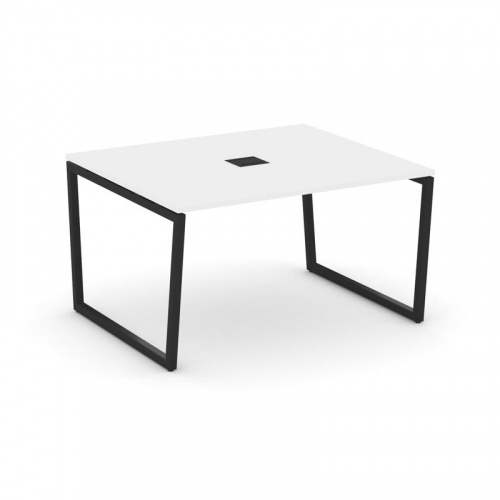 Style Project Стол переговорный SN-4T2.SPRG-033 Акация Лорка/Металл Антрацит/Заглушка Металл Антраци фото 4