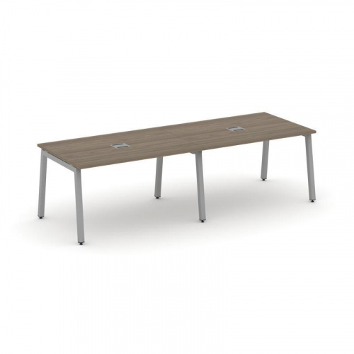 Style Project Стол переговорный SN-5A.SPRG-011 Акация Лорка/Металл Антрацит 1960*980*750 фото 4