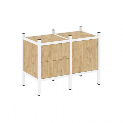 Стеллаж офисный прямой Loft VR.L-01 фото 8