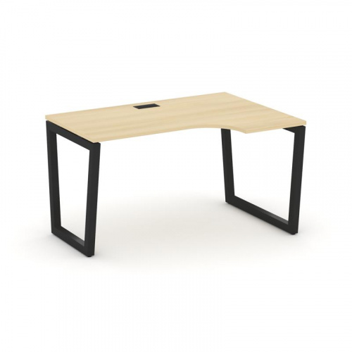 Style Project Стол рабочий эргоном. SN-5T2.SPA-011(R) Акация Лорка/Металл Антрацит/Заглушка Пластик фото 5 Style Project Стол рабочий эргоном. SN-5T2.SPA-011(R) Акация Лорка/Металл Антрацит/Заглушка Пластик фото 5