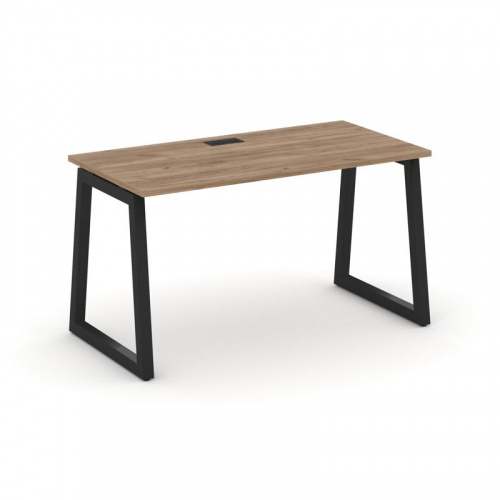 Style Project Стол письменный SN-5T1.SP-021 Акация Лорка/Металл Антрацит/Заглушка Пластик Черный 980 фото 5